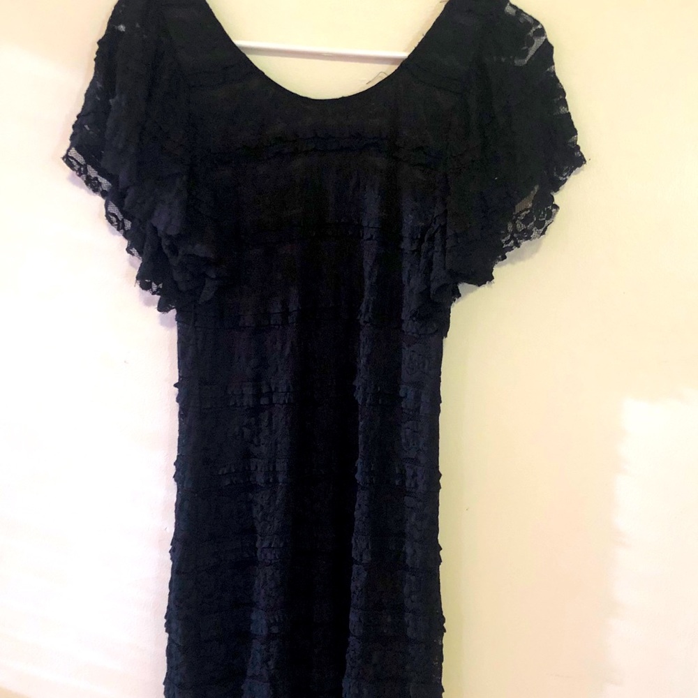 Lace mini dress